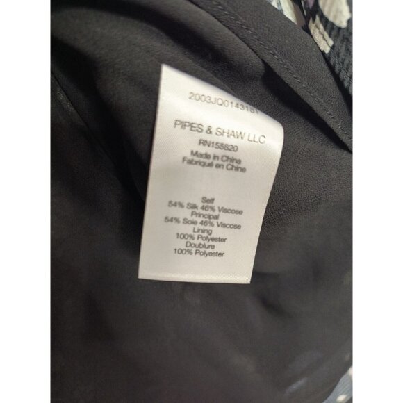 Veronica Beard NEW Womens Size 14 Hazel Skirt Silk Floral Printed Ruffle Drape - Picture 7 of 9